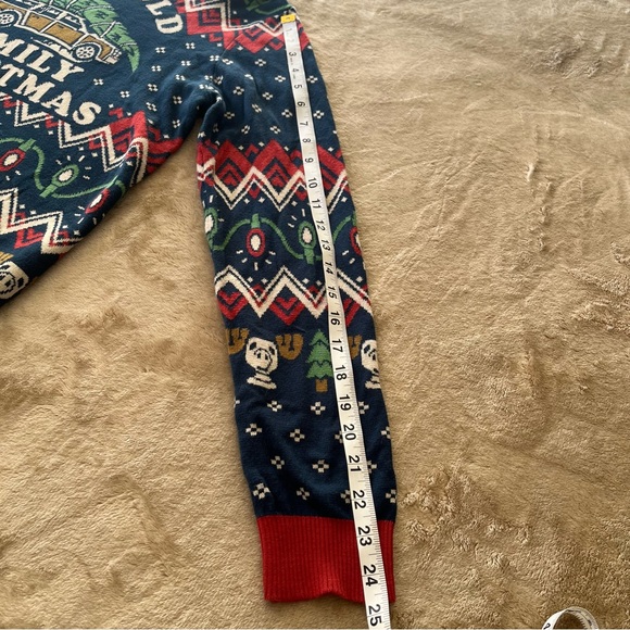 Griswold Family Christmas Sweater Ugly Sweater Men M Festive Holiday Color Crew - Picture 6 of 9
